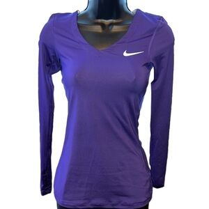 Nike Pro Athletic Long Sleeve Top Size XSmall